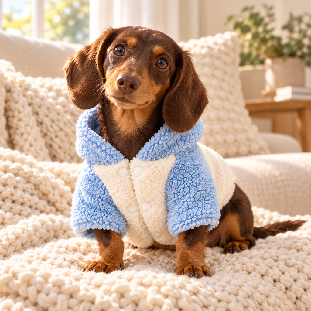 Bestie Hoodie - Winter Sweater for Small Dogs