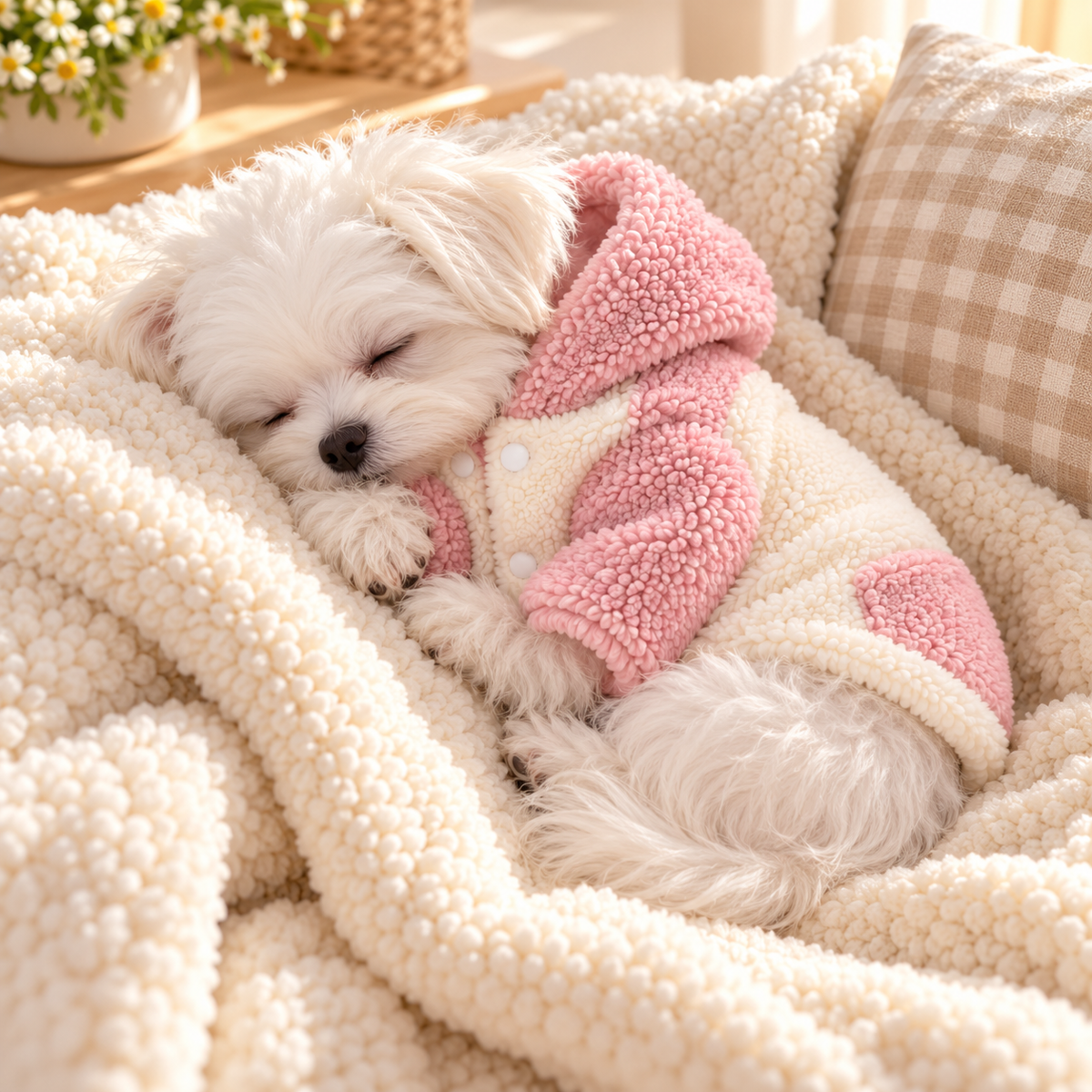 Bestie Hoodie - Winter Sweater for Small Dogs