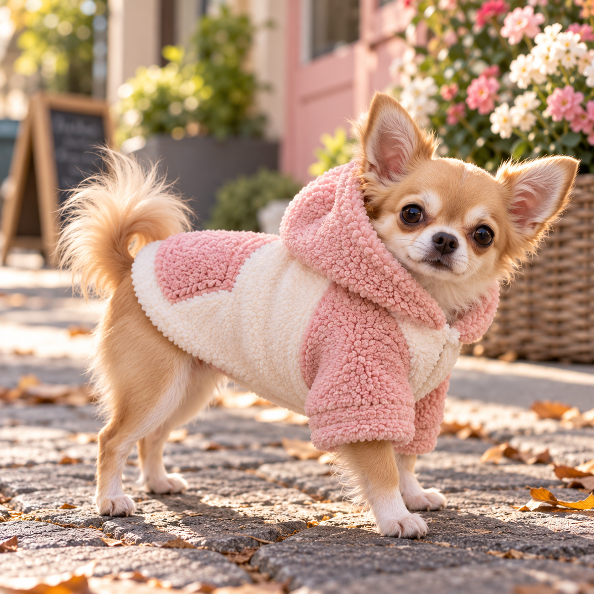 Bestie Hoodie - Winter Sweater for Small Dogs