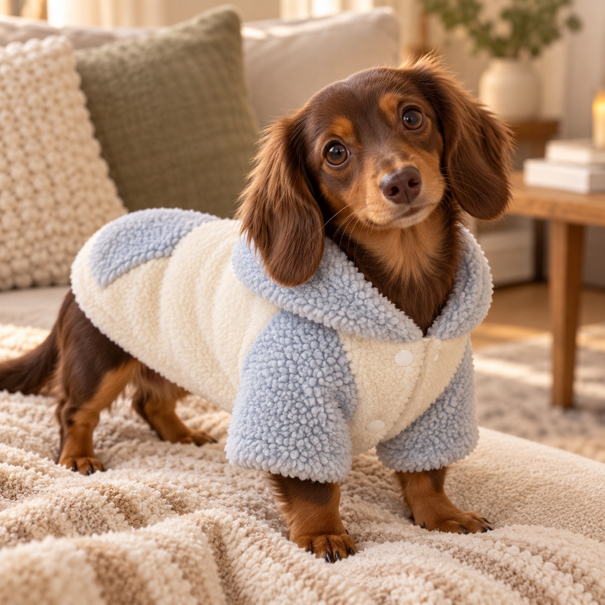 Bestie Hoodie - Winter Sweater for Small Dogs