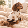 Bestie Cosy Cardigan - Knit Sweater for Small Dogs