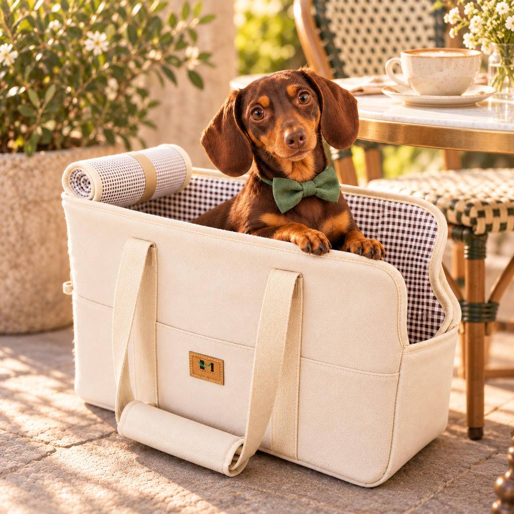 Bestie Travel Carrier - Cosy Pet Carrier for Small Dogs