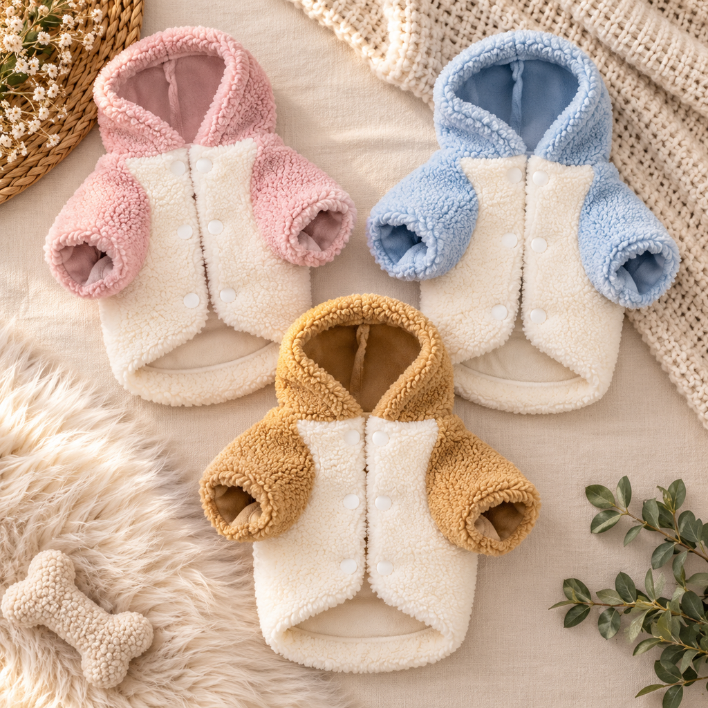 Bestie Hoodie - Winter Sweater for Small Dogs