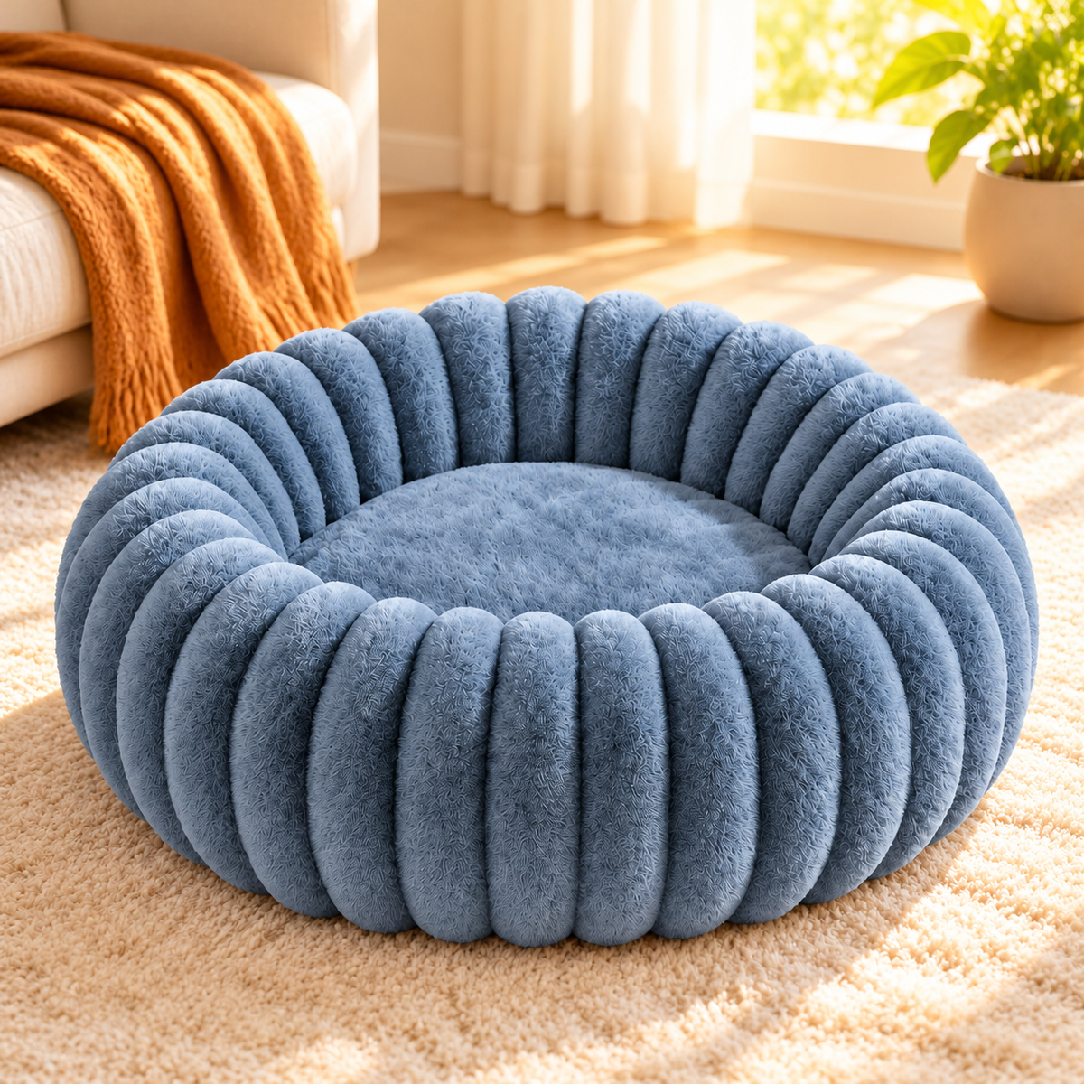 Bestie Cloud Bed - Cosy Round Dog Bed